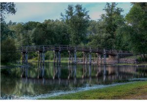 The North Bridge in Concord Massachuetts