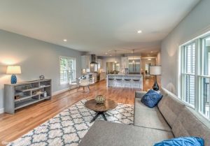 EckFoto Real Estate Photography Living Room, 318 Old Marlboro Road, Concord, Massachusetts