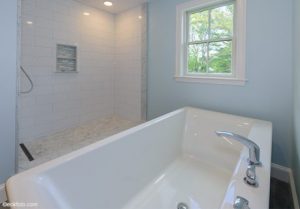 EckFoto Real Estate Photography Master Bathroom, 318 Old Marlboro Road, Concord, Massachusetts