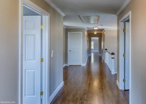 EckFoto Real Estate Photography, Hallway Upstairs at 334 Concord Avenue, Lexington, MA