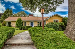 EckFoto Real Estate Photography - Beautiful Home in Arlington, MA Front Entrance